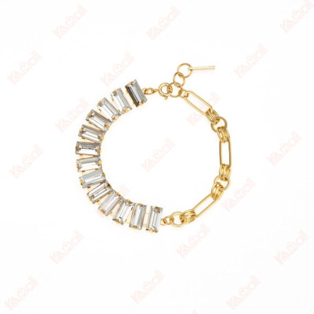 gold irregular unique bracelet women